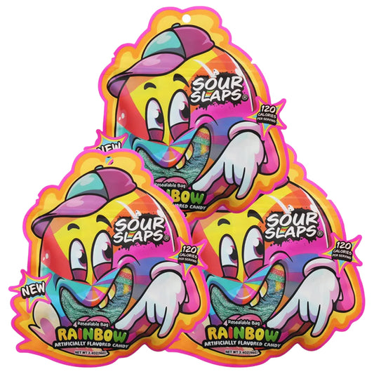 SOUR SLAPS RAINBOW 12CT