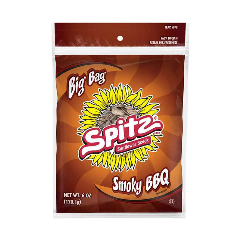 SPITZ SMOKEY BBQ 6OZ 9CT