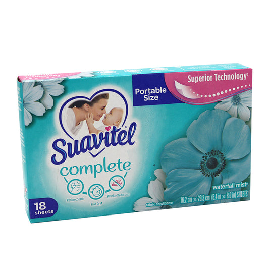 SUAVITEL SHEETS WATERFALLS MIST 18CT