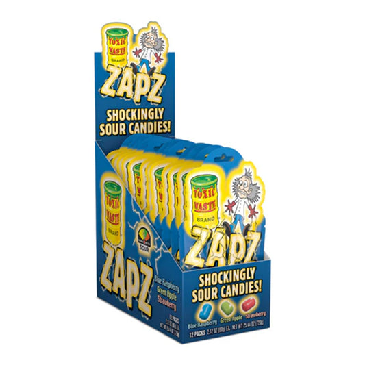 TOXIC WASTE ZAPZ 60G/12CT