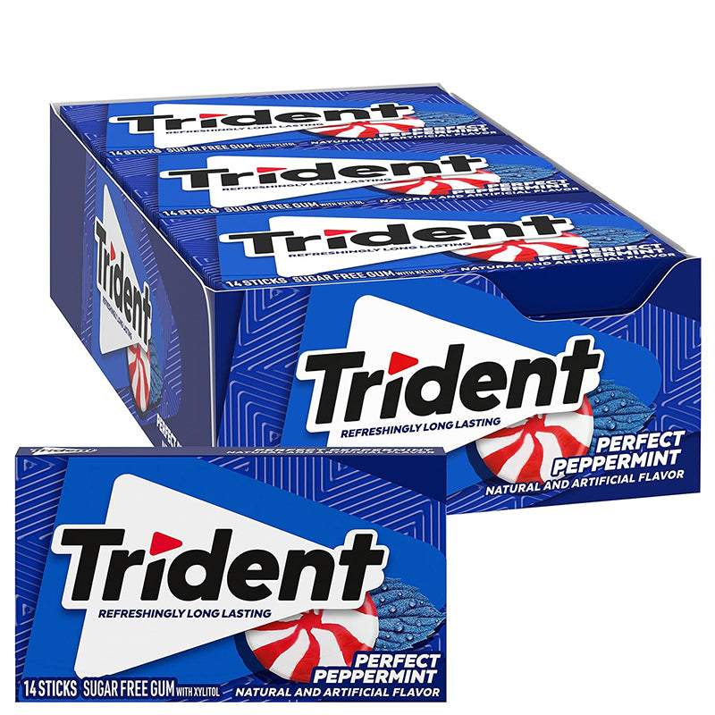 TRIDENT PERFECT PEPERMINT 12CT