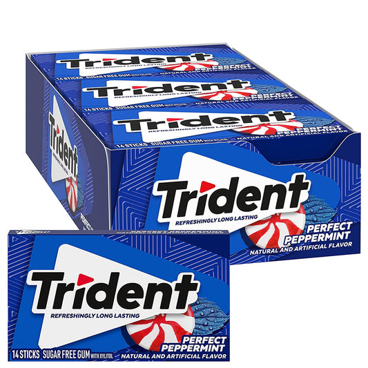 TRIDENT PERFECT PEPERMINT 12CT