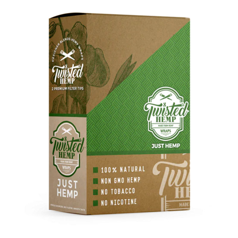 TWISTED HEMP JUST HEMP POUCH 15CT