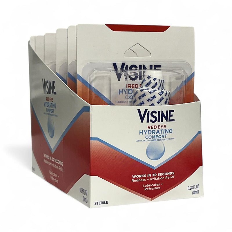 VISINE RED EYE .28OZ 6CT