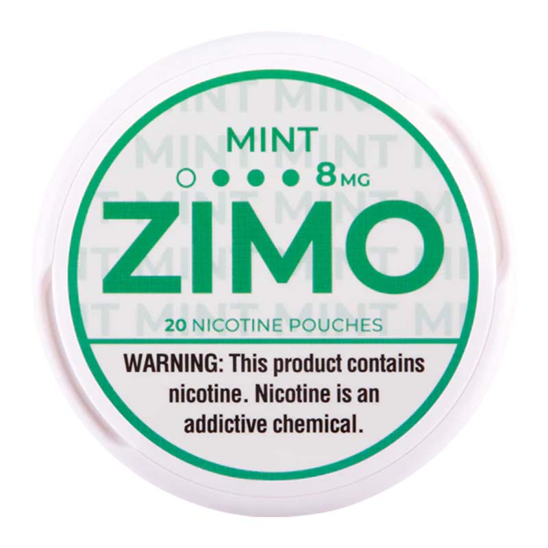 ZIMO POUCHES - MINT 8MG
