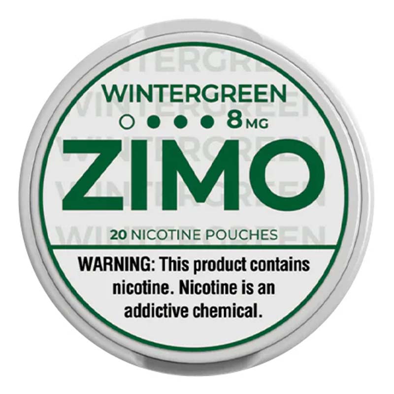 ZIMO POUCHES - WINTERGREN 8MG