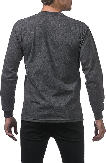 PROCLUBS CHARCOAL LONG SLEEVE 2XLT