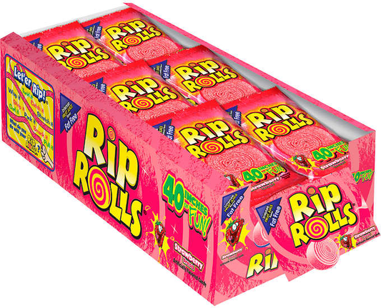 RIP ROLLS STRAWBERRY 24CT