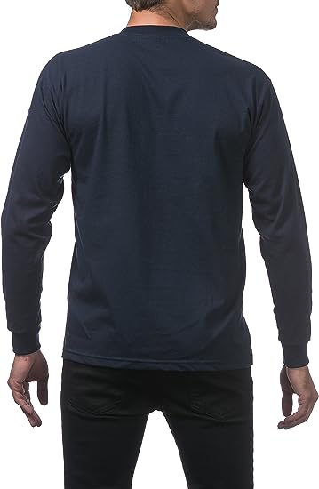 PROCLUBS NAVY LONG SLEEVE 2XLT
