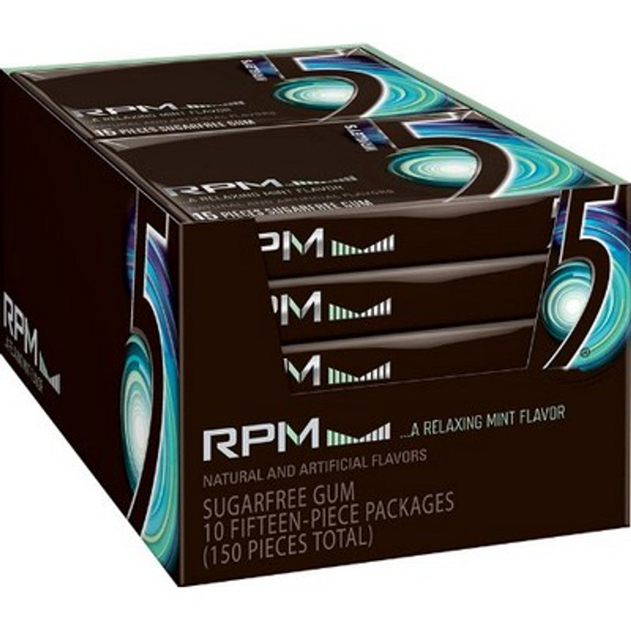 5 GUM RPM MINT 10CT
