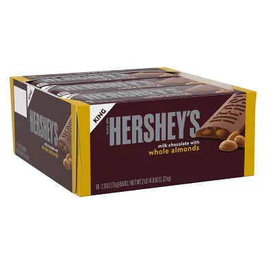 HERSHEY ALMOND KING SIZE 18CT