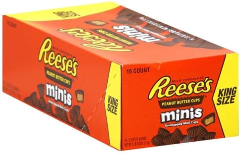 REESES MINI CUPS KING SIZE 16CT