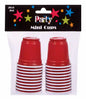 MINI PARTY CUPS RED 1PACK/20PC