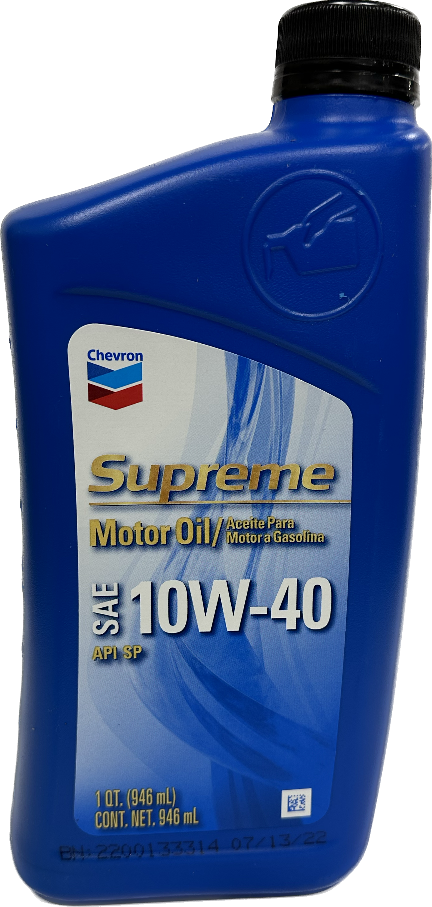 CHEVRON-MOTOR OIL 10W40 12/1QT