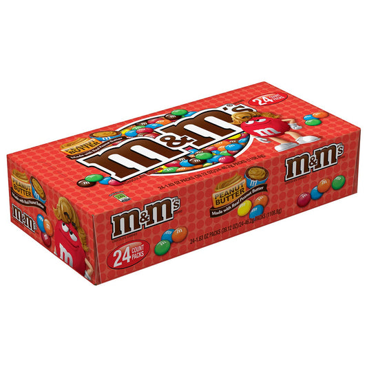 M&M PEANUT BUTTER 24CT