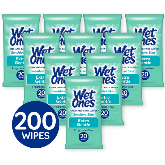WET ONES WIPES GREEN 20CT