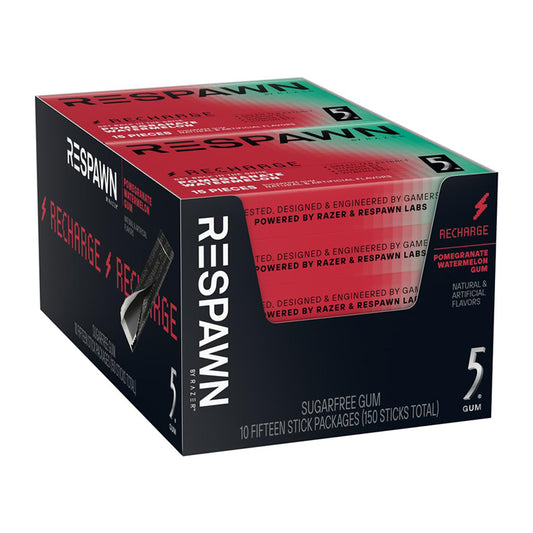 5 GUM RESPAWN POMEGRANATE/WATERMELON 10CT