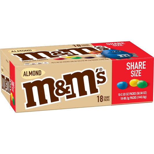 M&M ALMOND KS 18CT