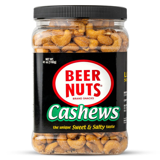 BEER NUTS CASHEWS 2OZ/12CT