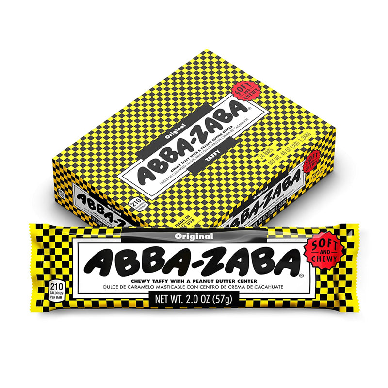ABBA-ZABA CHOCOLATE PEANUT BUTER 24CT
