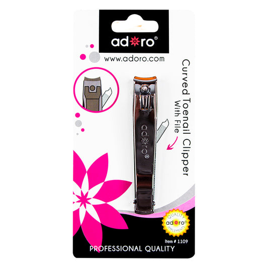 ADORO CURVED TOENAIL CLIPPER 1CT