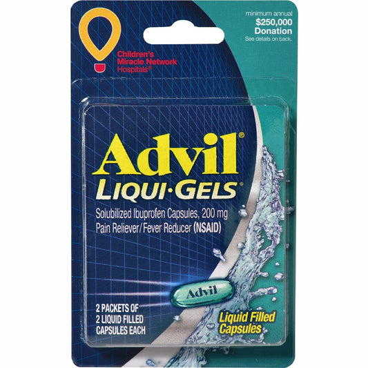 ADVIL LIQUID GELS BLISTER 12CT