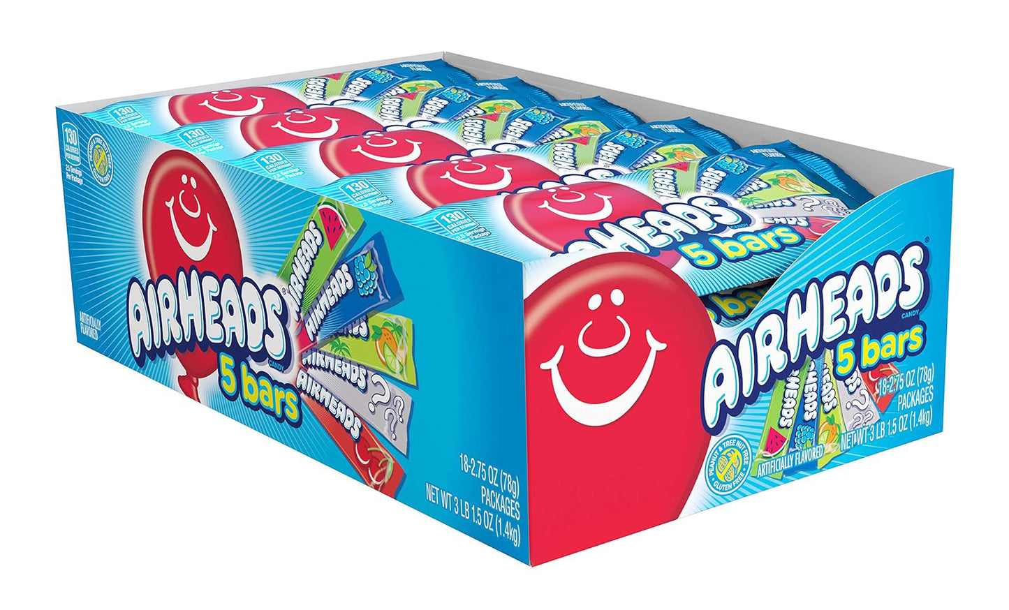 AIRHEADS 5 BARS 18CT