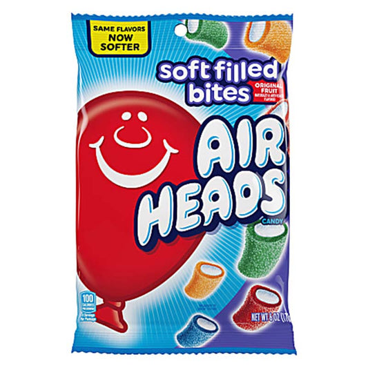 AIRHEADS SOFT FILLED BITES 6OZ/12CT