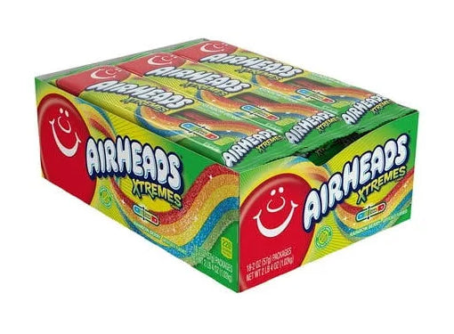AIRHEADS XTREMES BITES RAINBOW BERRY 18CT