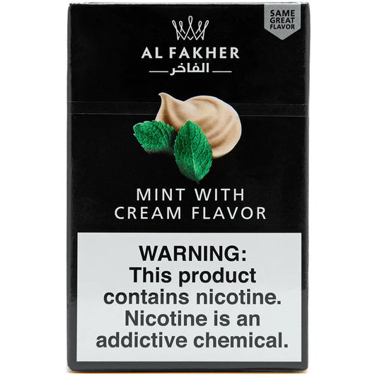 AL FAKHER 50G MINT WITH CREAM 10CT