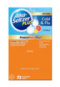 ALKA-SELTZER PLUS COLD&FLU CITRUS 72CT