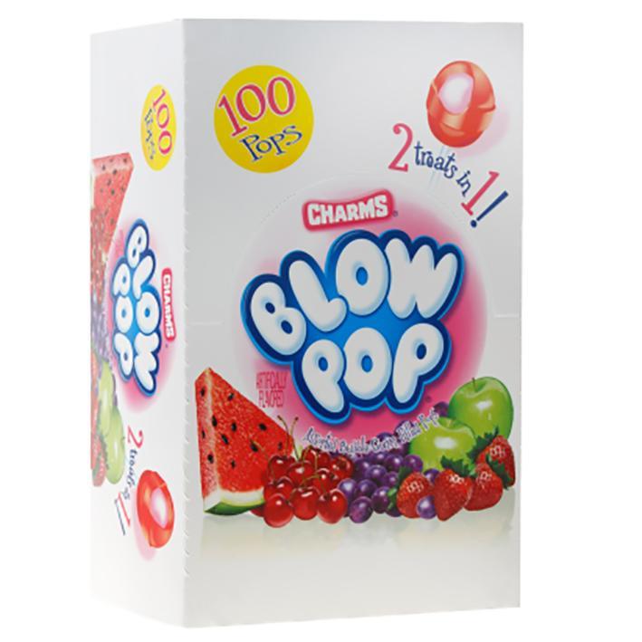 BLOW POPS ASSORTED 100CT