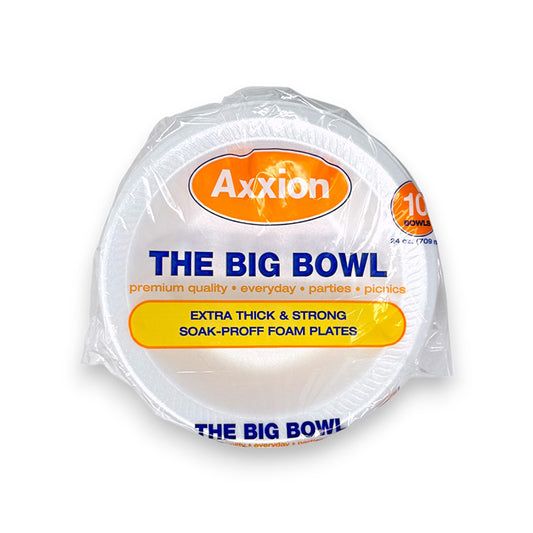 AXXION FOAM BOWL 24OZ/10CT