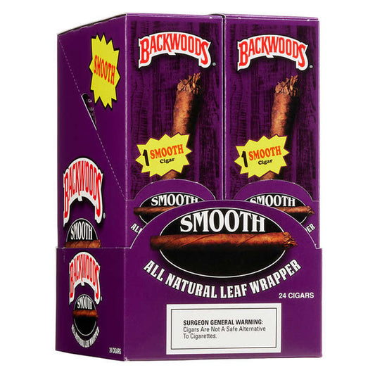 BACKWOODS SMOOTH SINGLE 24CT