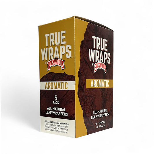 BACKWOODS TRUE WRAP AROMATIC 16/5PK