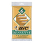 BIC RAZORS SENSITIVE 6PK/1CT
