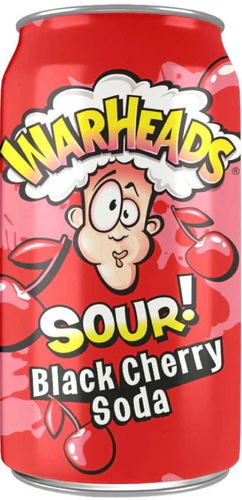 WARHEADS SODA SOUR BLACK CHERRY 12CT
