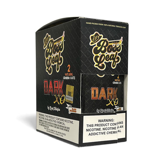 BOSS LEAF GRABA DARK XO 2PK/25CT