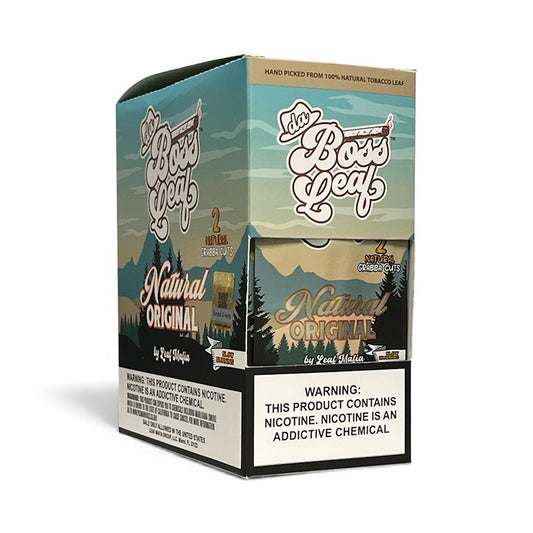 BOSS LEAF GRABBA NATURAL 2PK/25CT