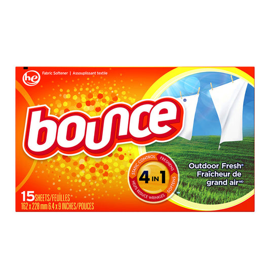 BOUNCE DRYER SHEETS 15CT