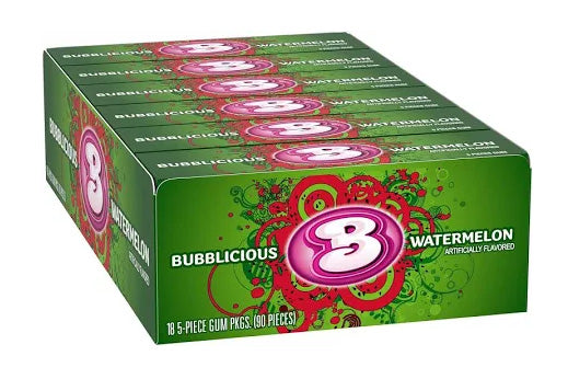 BUBBLICIOUS WATERMELON 18CT