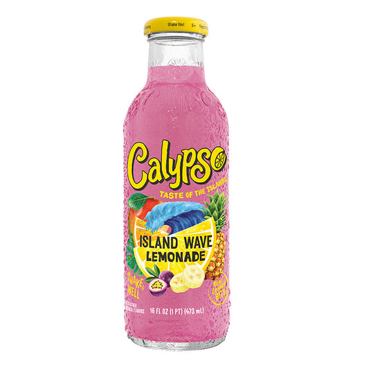 CALYPSO ISLAND WAVE LEMONADE 16OZ/12CT