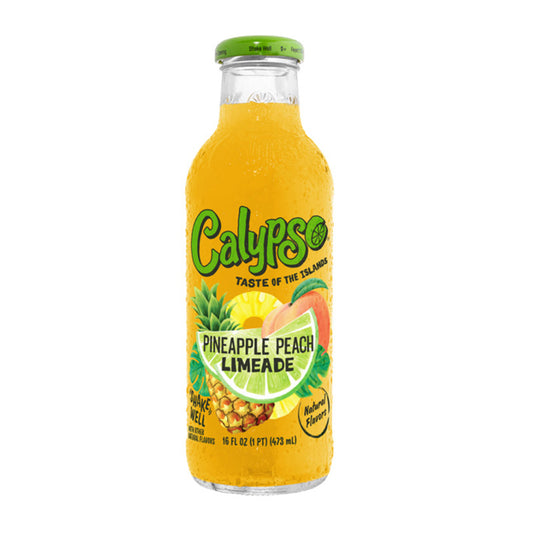 CALYPSO PINEAPPLE PEACH LEMONADE 16OZ/12CT