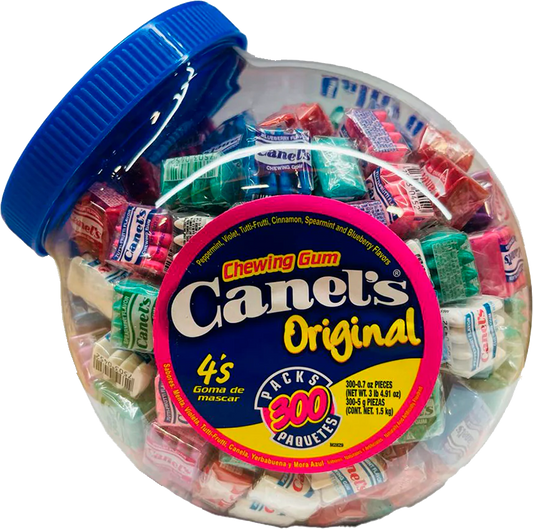 CANEL'S GUM PACK JAR 4PC/300CT
