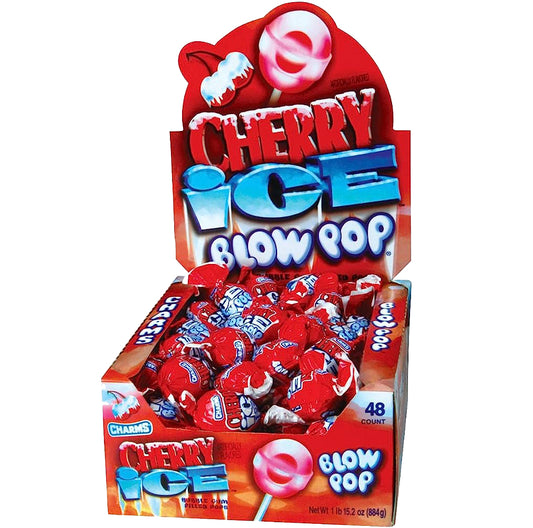 BLOW POP CHERRY ICE 48CT