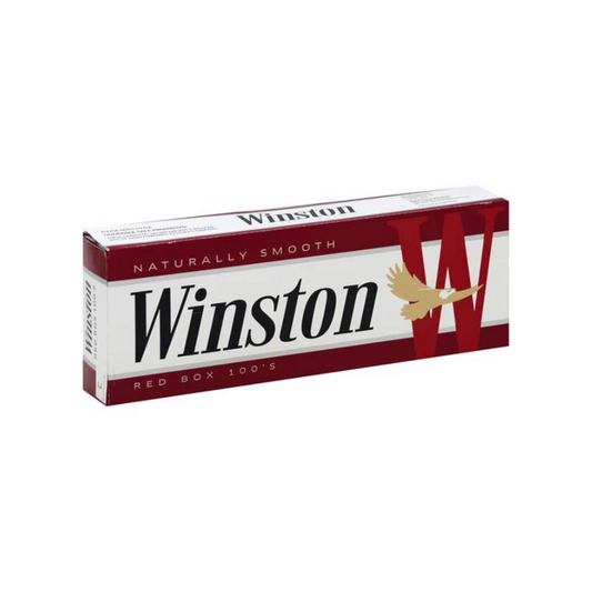 WINSTON RED 100'S BOX