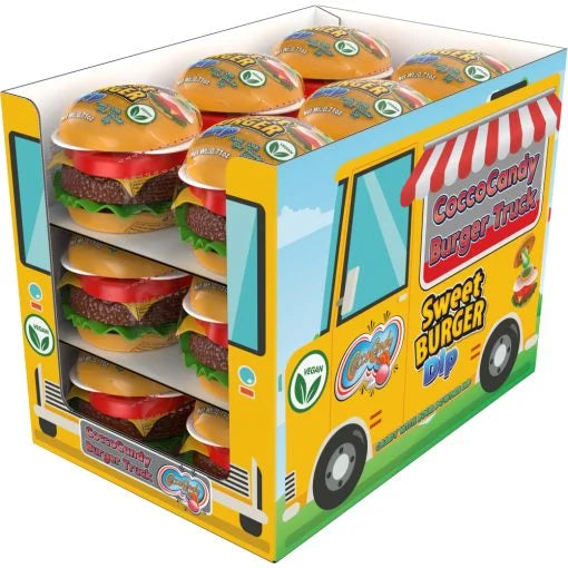 COCCO CANDY SWEET BURGER DIP 18CT