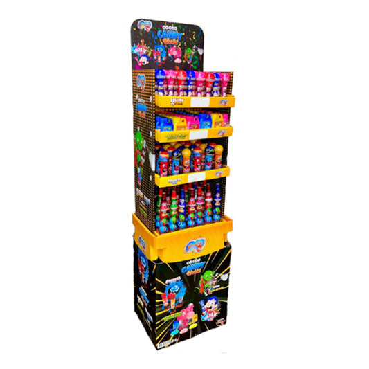 COCCO CANDY WORLD MIX STAND 144CT