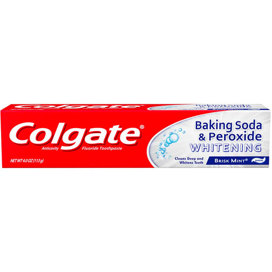 COLGATE BAKING SODA & PROXIDE 4OZ/6CT