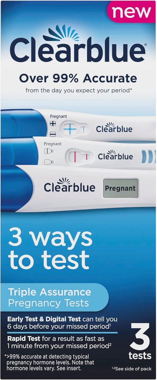 Clearblue Pregnancy Test 3ct